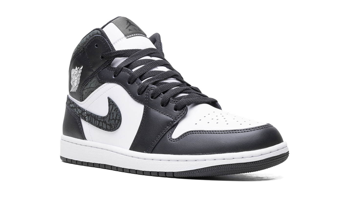 Air Jordan 1 Mid Panda Elephant FB9911 001