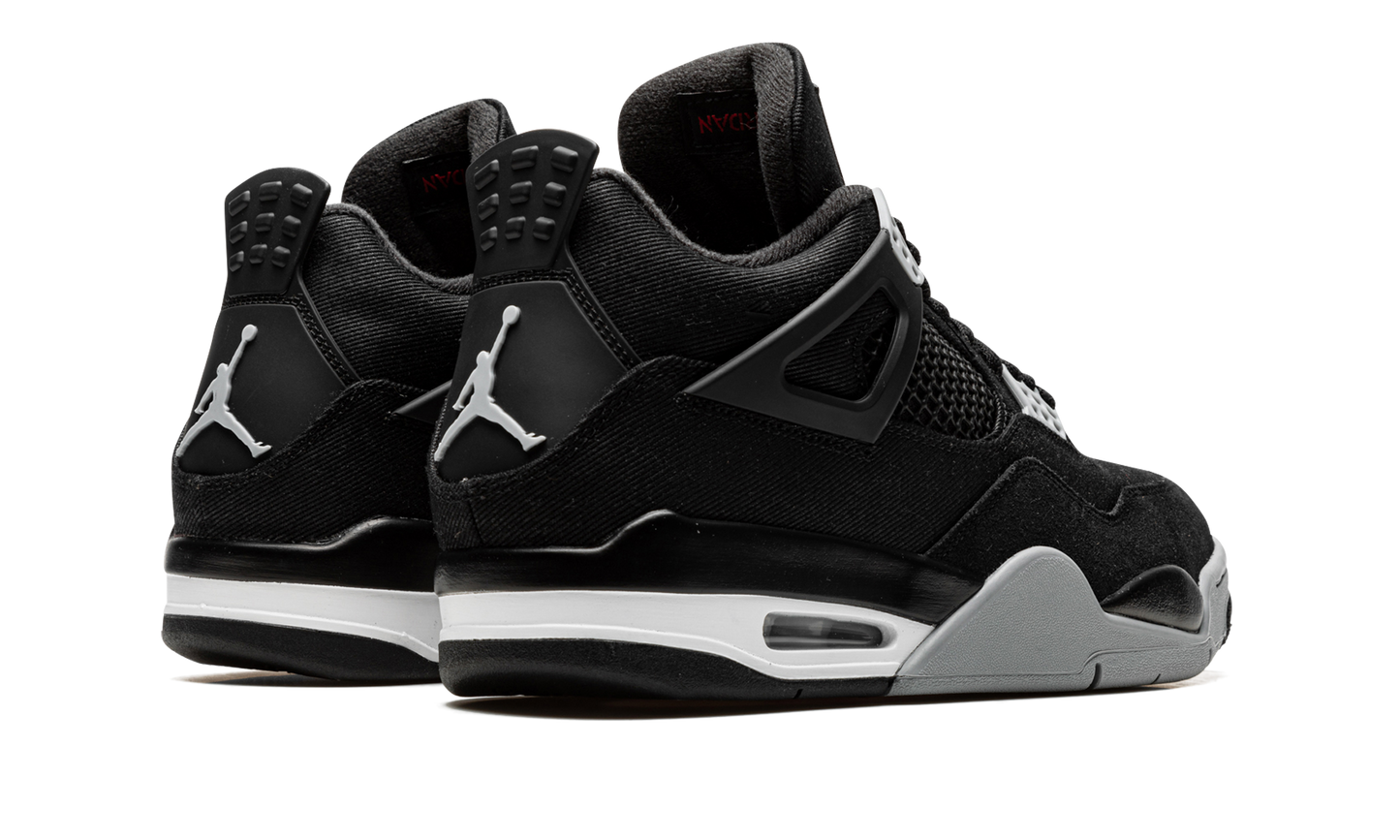 Air Jordan 4 Black Canvas DH7138 006