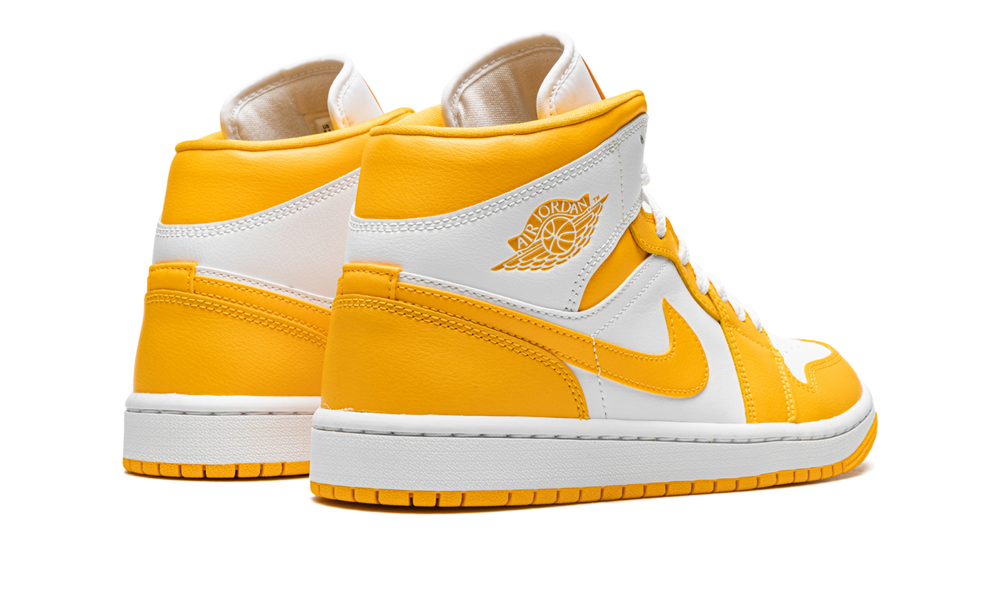 JORDAN 1 MID WMNS White / University Gold BQ6472 117