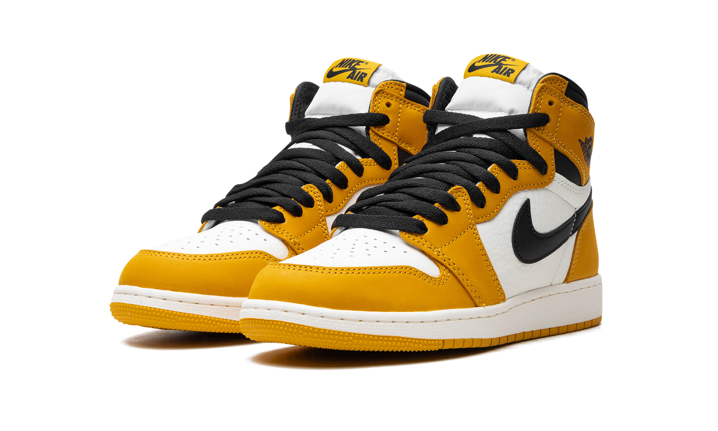 Air Jordan 1 Retro High OG GS Yellow Ochre / Black FD1437 701