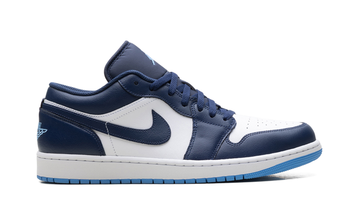 Air Jordan 1 Low Midnight Navy / University Blue 553558 404