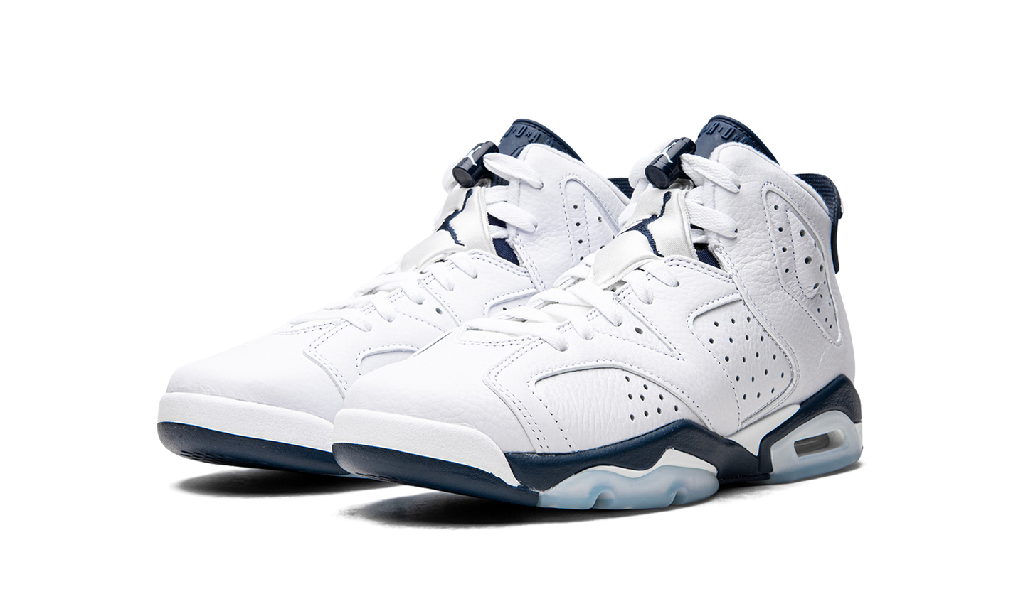 Air Jordan 6 Retro GS Midnight Navy 2022 384665 141