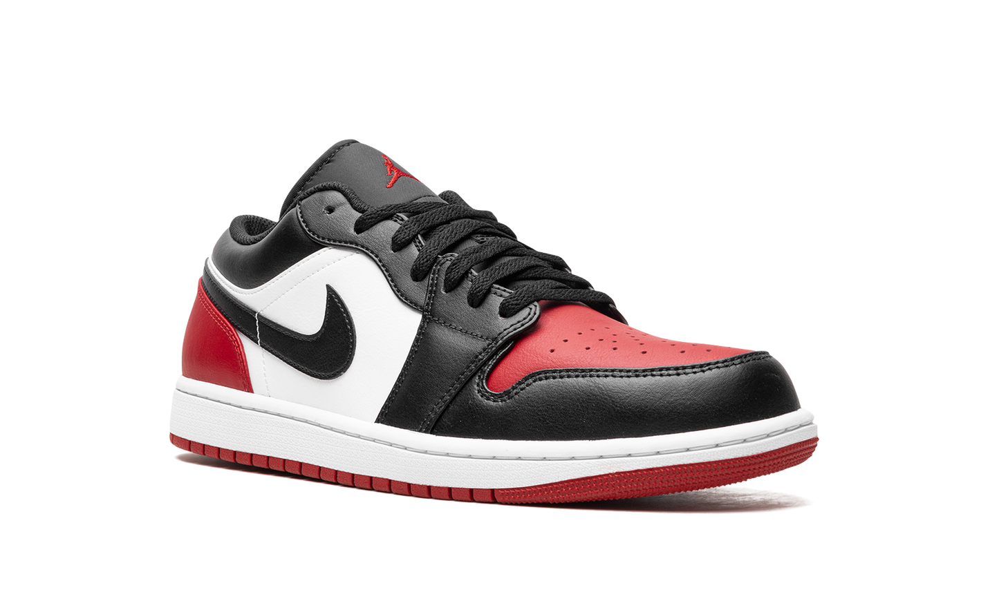 Air Jordan 1 Low Bred Toe 553558 161
