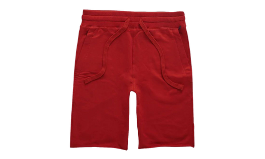 Jordan Craig Palma French Terry Fleece Shorts Red 8350S RED