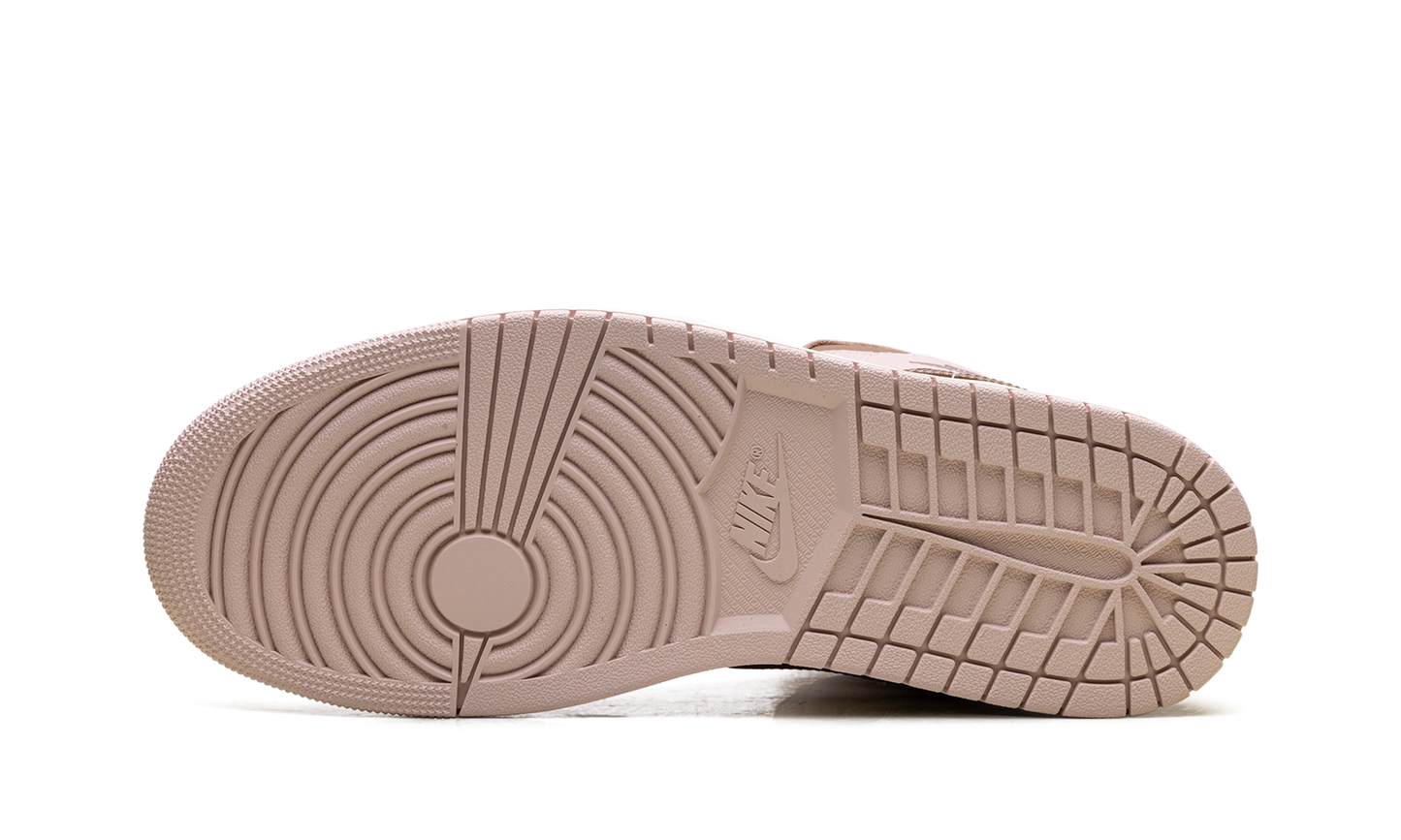 Jordan 1 Mid WMNS Pink Oxford Brown BQ6472 620