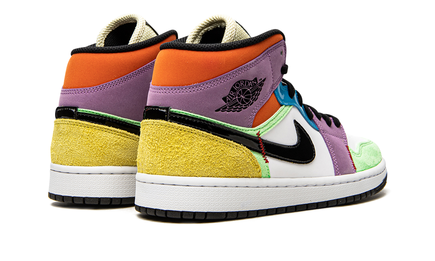 Air Jordan 1 Mid SE WMNS Lightbulb CW1140 100