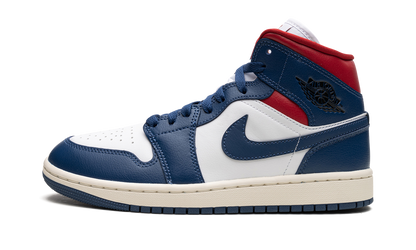 AIR JORDAN 1 MID WMNS Blue / Red BQ6472 146