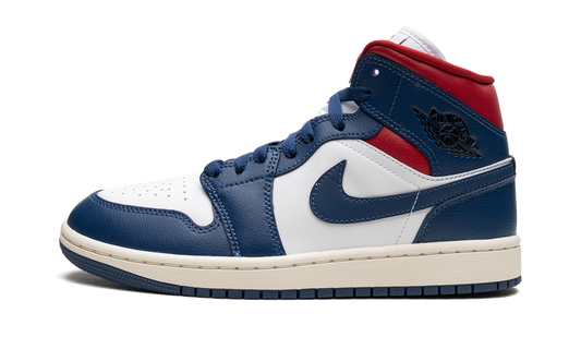 AIR JORDAN 1 MID WMNS Blue / Red BQ6472 146