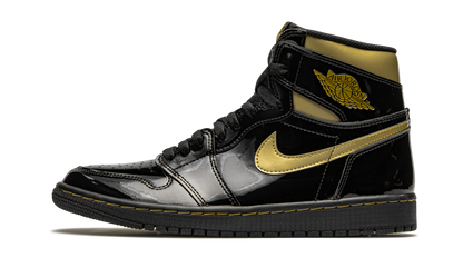Air Jordan 1 Retro High OG Black Metallic Gold 555088 032