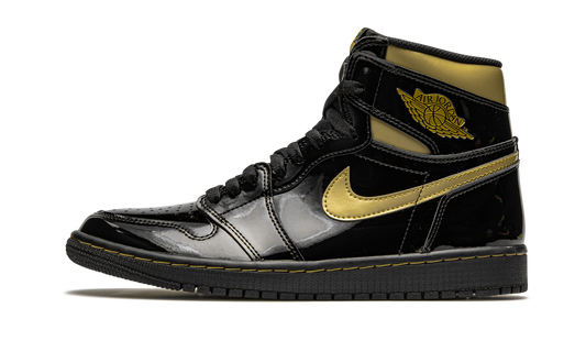 Air Jordan 1 Retro High OG Black Metallic Gold 555088 032