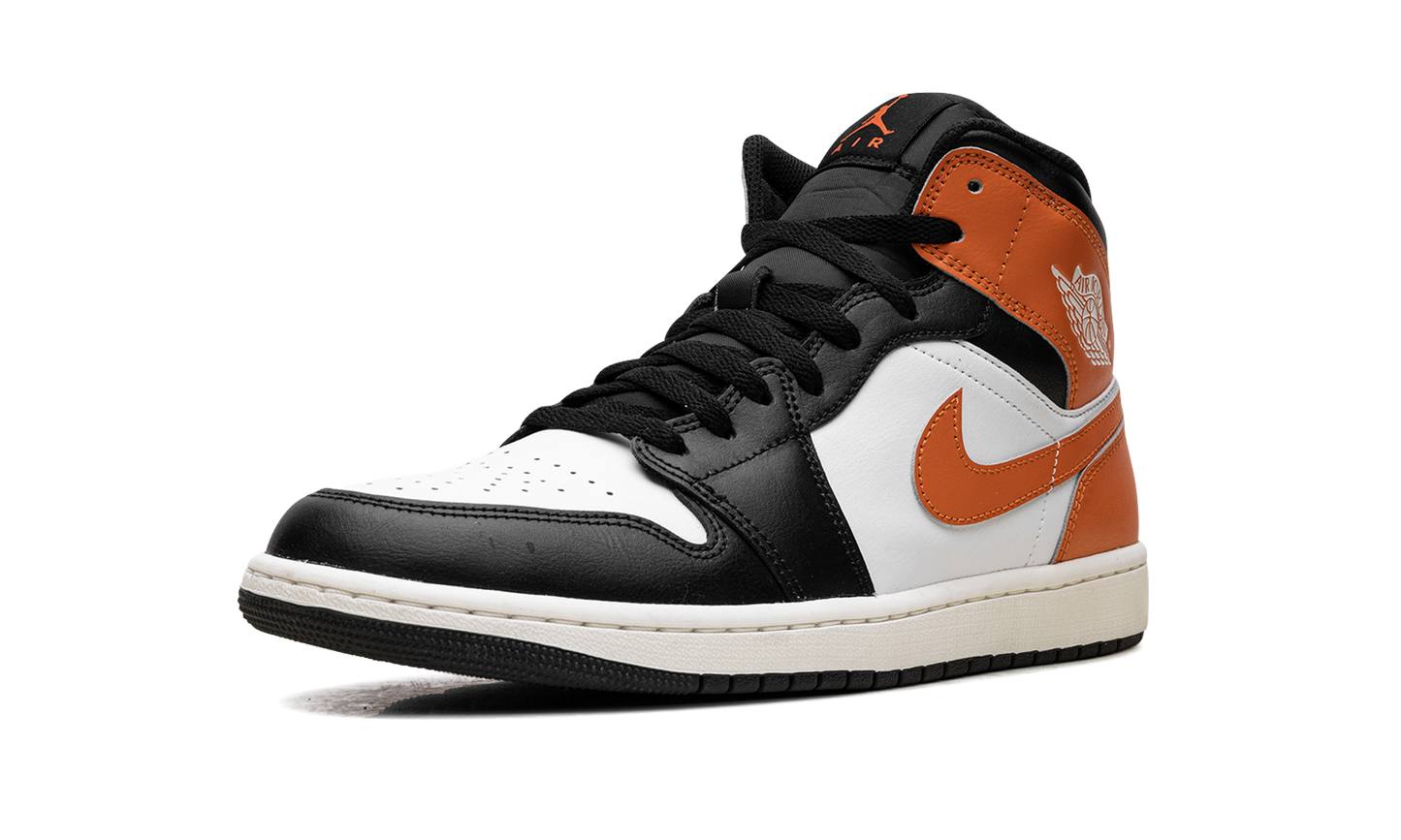 Air Jordan 1 Mid Black Toe Starfish DQ8426 801