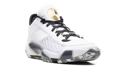 Jordan 38 Low White Metallic Gold Black FD2326 107