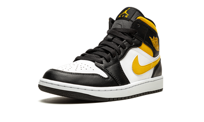 Air Jordan 1 Mid White / Pollen / Black 554724 177