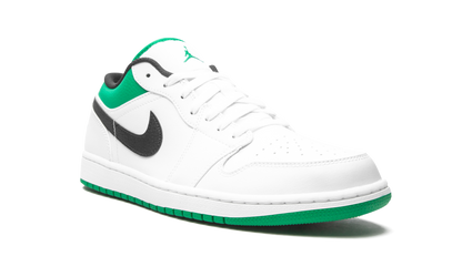 Air Jordan 1 Low White / Lucky Green 553558 129