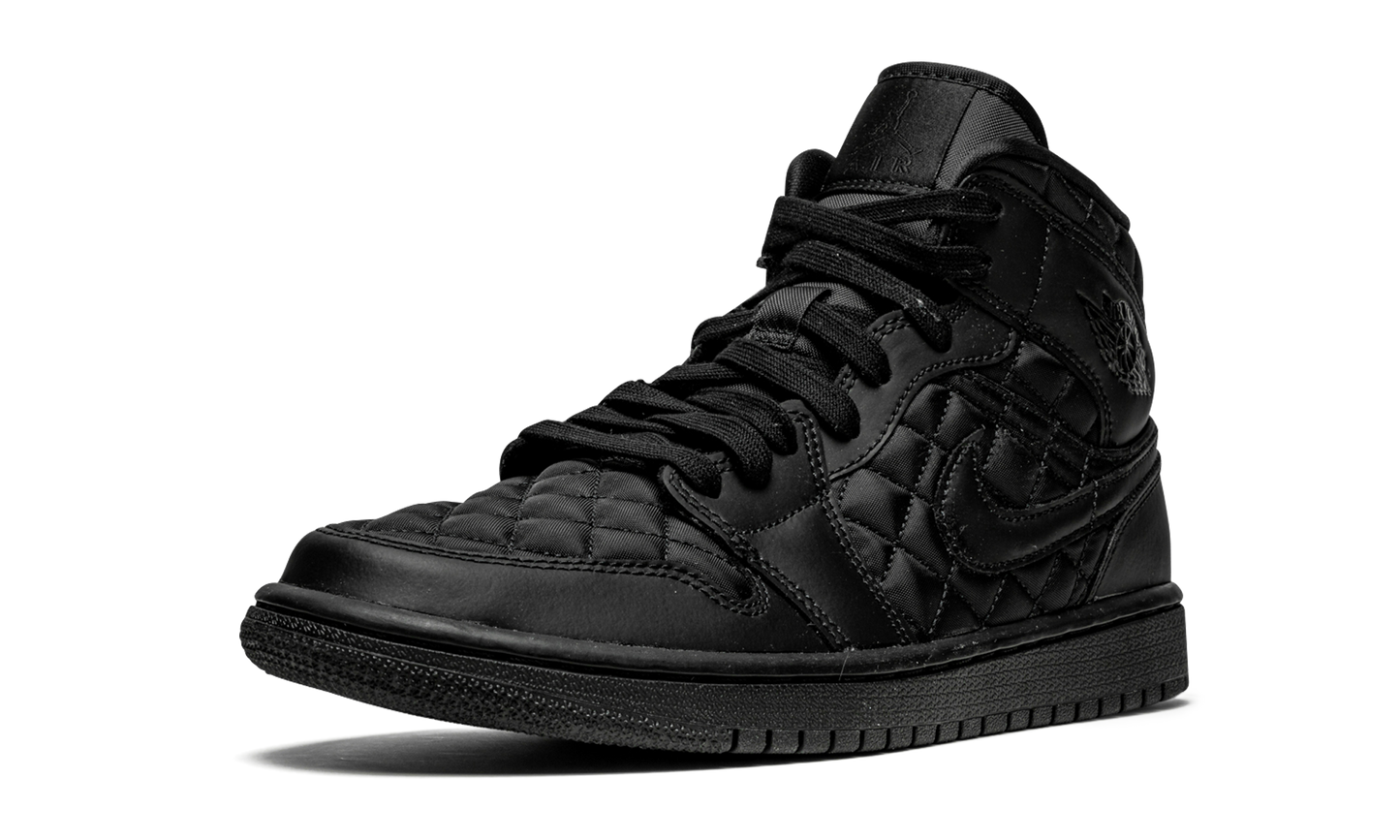 AIR JORDAN 1 MID QUILTED WMNS Black DB6078 001