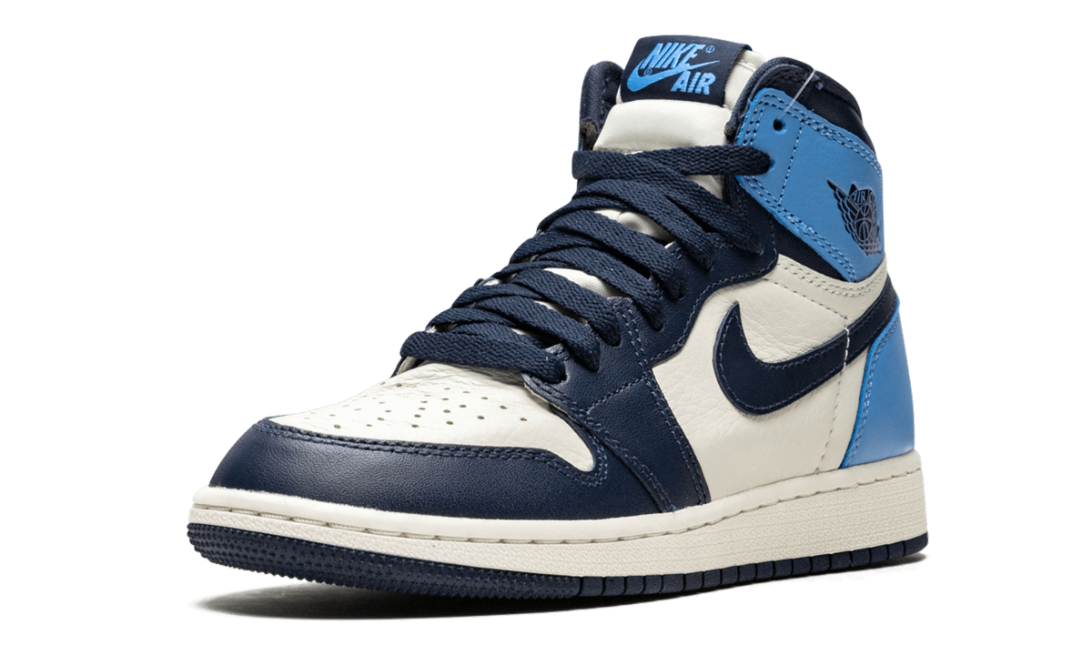 Air Jordan 1 Retro High OG GS Obsidian/University Blue 575441 140