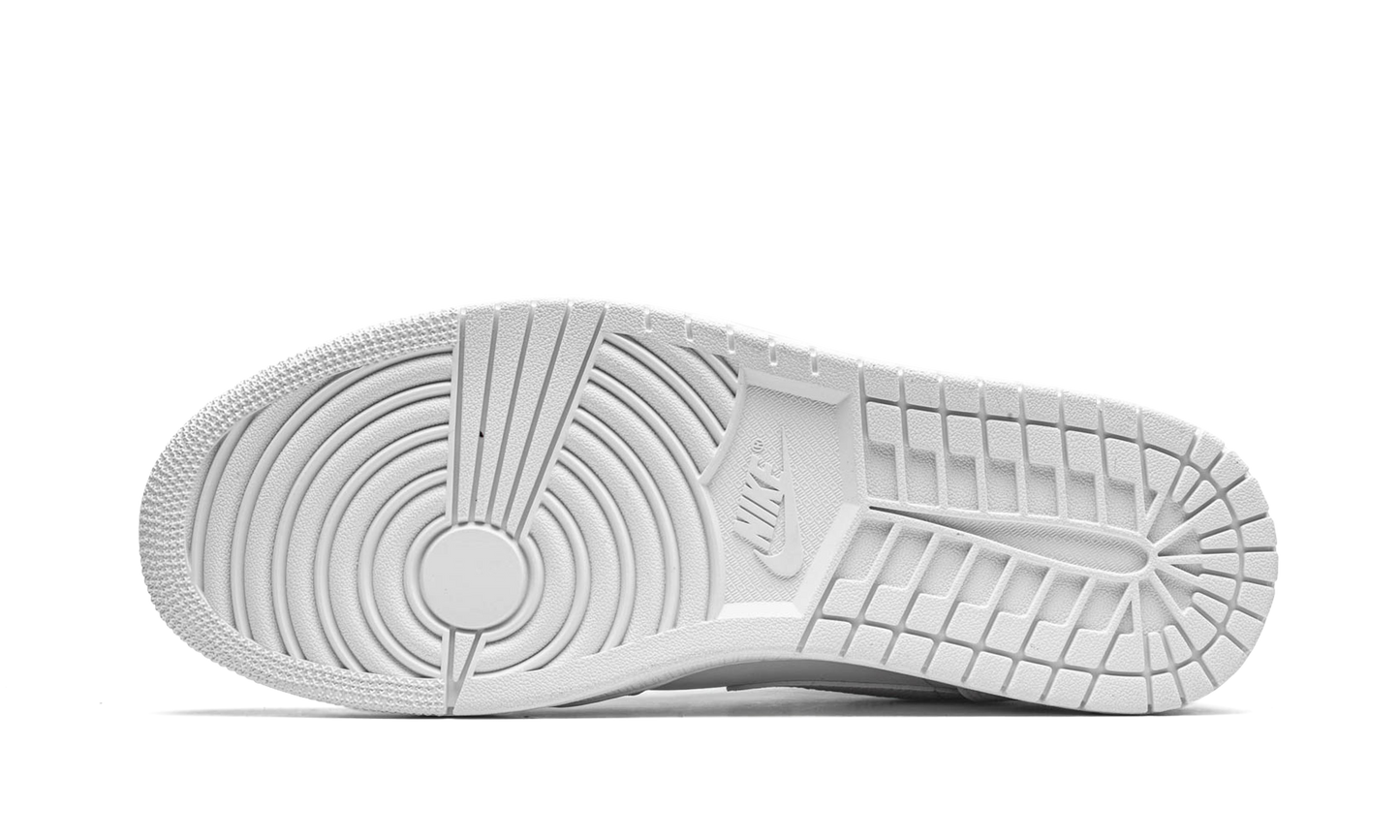 Air Jordan 1 Mid Triple White 554724 130