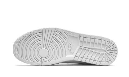 Air Jordan 1 Mid Triple White 554724 130