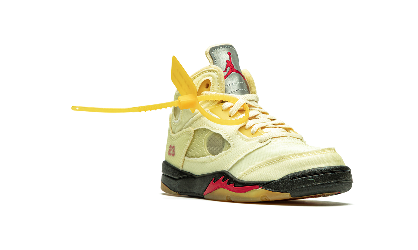 Air Jordan 5 Retro SP PS Off-White - Sail CV4827 100