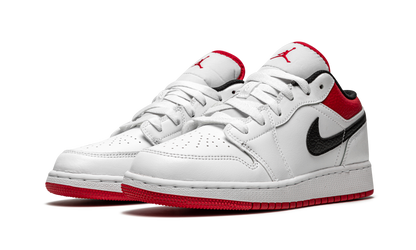 Air Jordan 1 Low GS White / Gym Red 553560 118