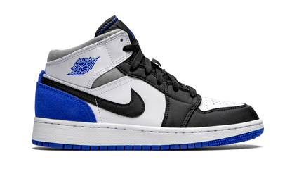 Air Jordan 1 Mid GS Royal White BQ6931 102