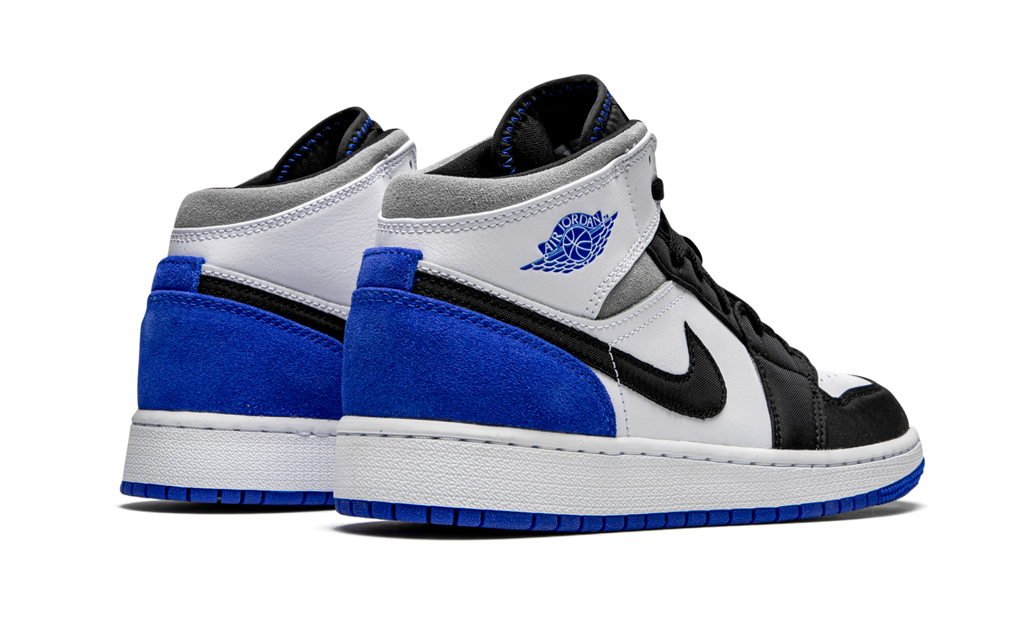 Air Jordan 1 Mid GS Royal White BQ6931 102