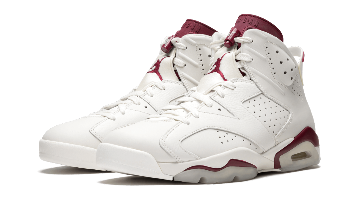 Air Jordan 6 Retro Maroon 384664 116