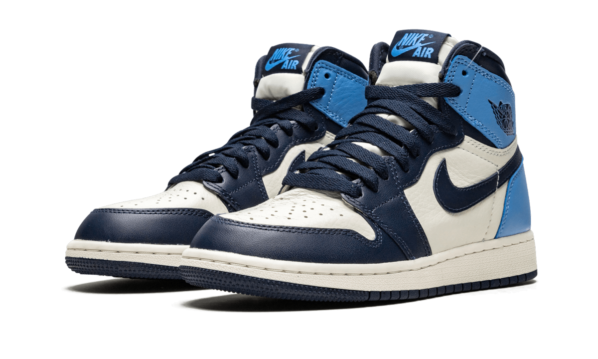 Air Jordan 1 Retro High OG GS Obsidian/University Blue 575441 140