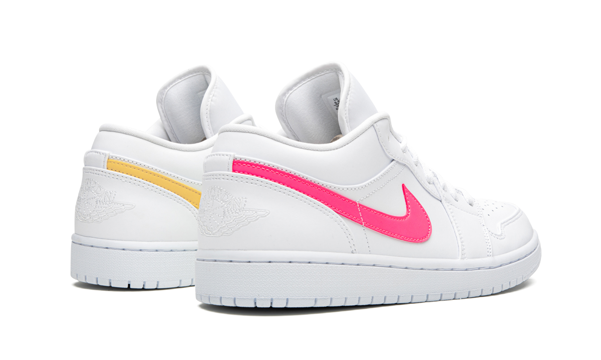 Air Jordan 1 Low Multicolor Swoosh CW7033 100