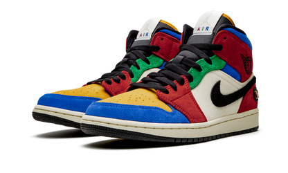 Air Jordan 1 Mid Blue The Great - Fearless CU2805 100