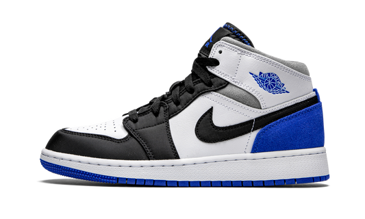 Air Jordan 1 Mid GS Royal White BQ6931 102