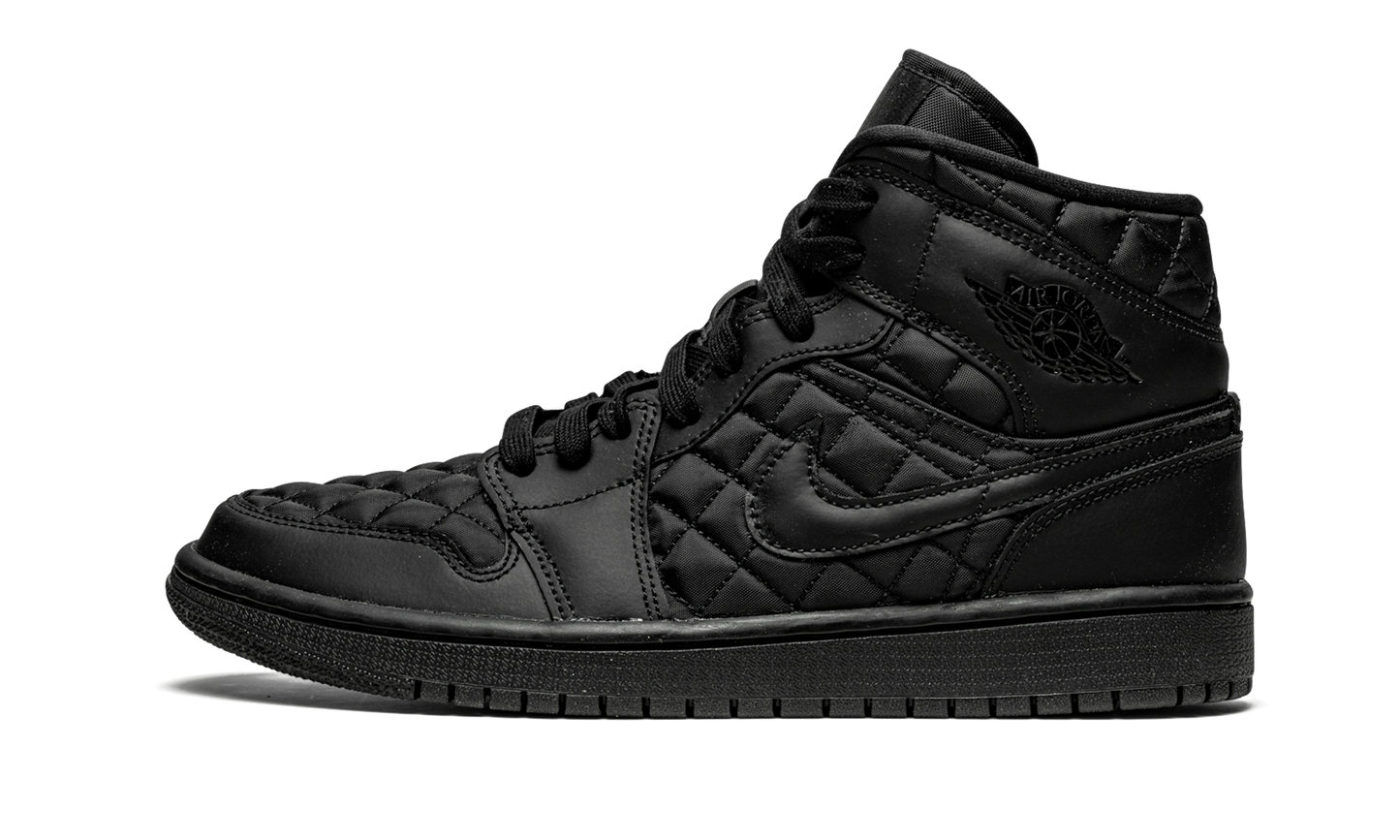 AIR JORDAN 1 MID QUILTED WMNS Black DB6078 001
