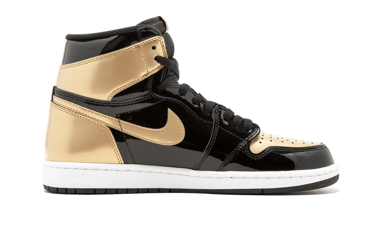 Air Jordan 1 Retro High OG NRG Gold Toe 861428 007