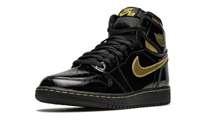 Air Jordan 1 Retro High OG GS Black Metallic Gold 575441 032
