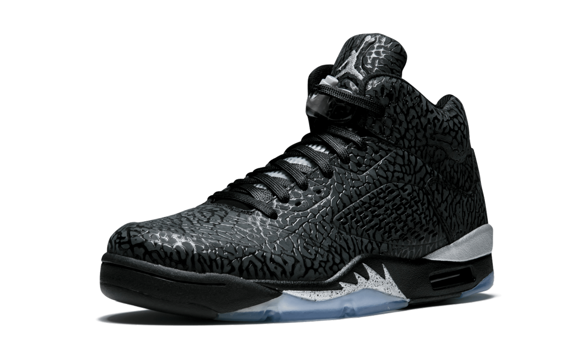 Air Jordan 5 Retro 3Lab5 Black Silver 599581 003