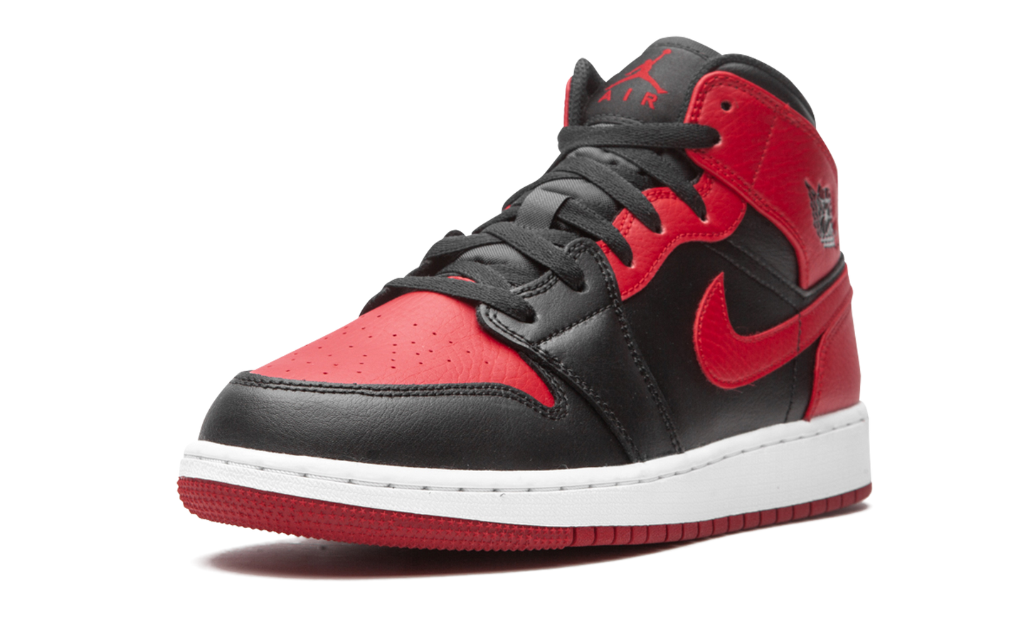 Air Jordan 1 Mid GS Banned 2020 554725 074