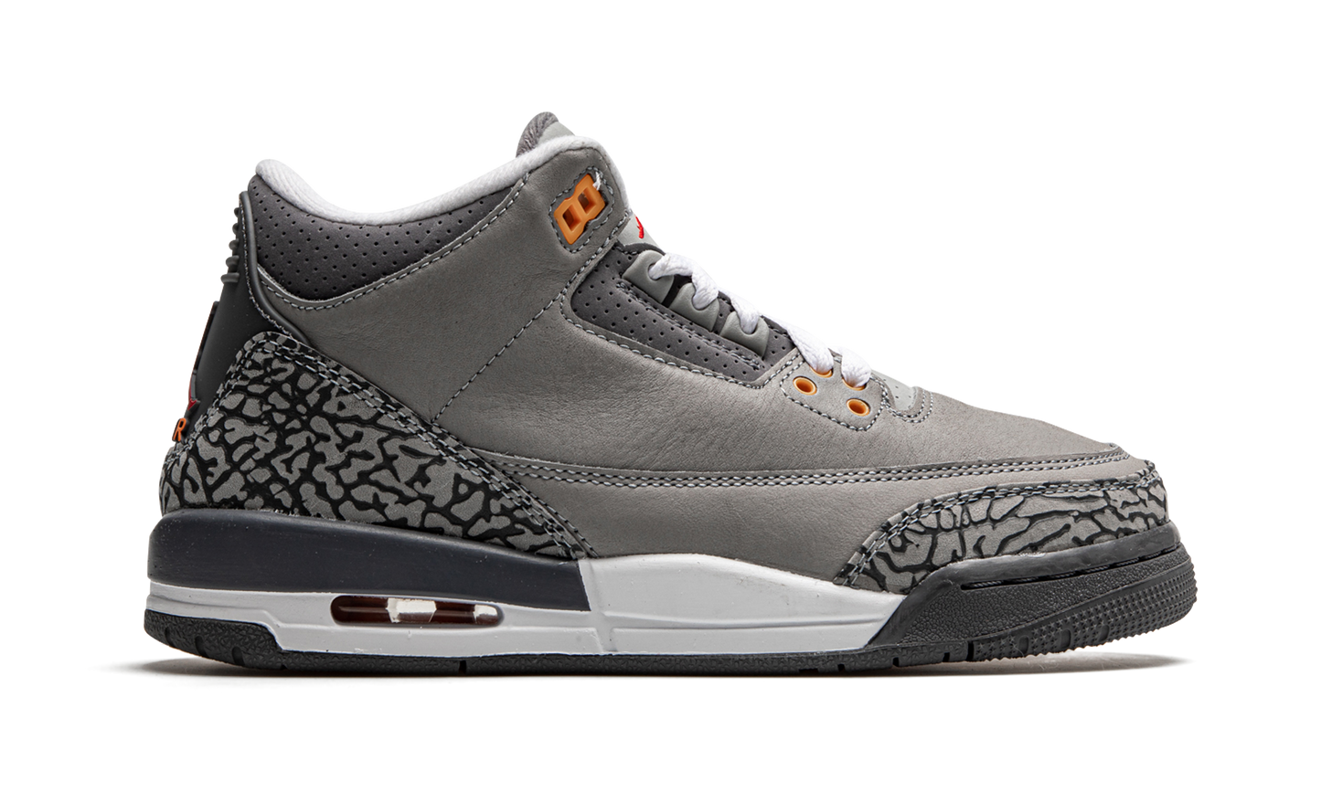 Air Jordan 3 Retro GS Cool Grey 398614 012