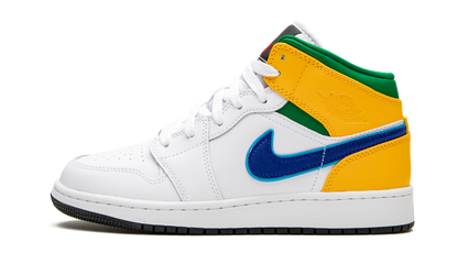 Air Jordan 1 MID GS Three Peat 554725 128
