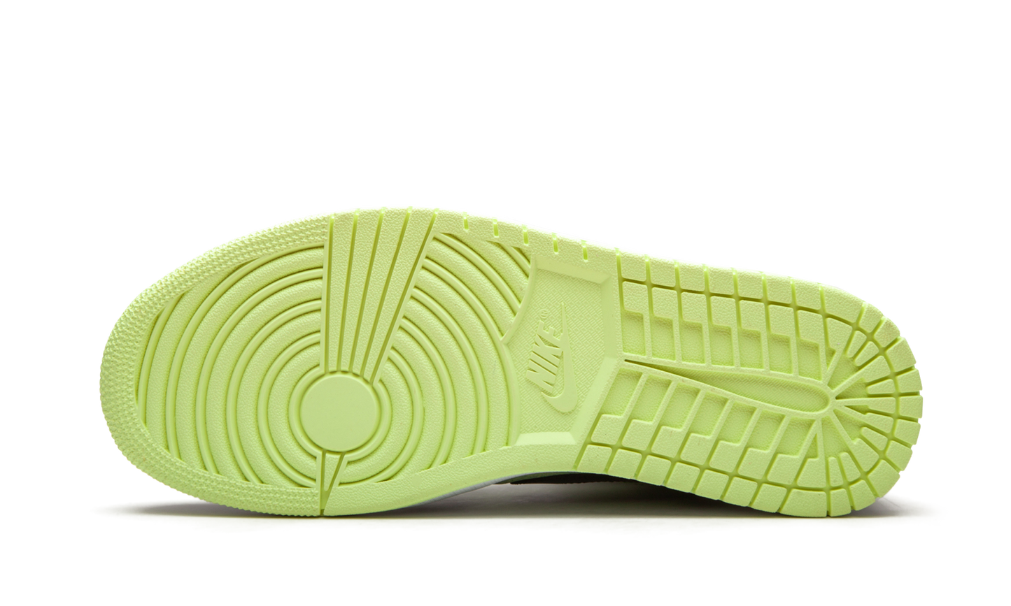 AIR JORDAN 1 MID SE WMNS Barely Volt / Chile Red CV5276 003