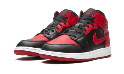 Air Jordan 1 Mid GS Banned 2020 554725 074
