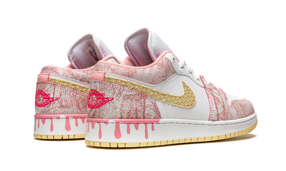 Air Jordan 1 Low SE GS Paint Drip CW7104 601