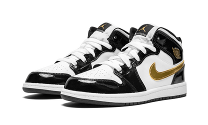 Jordan 1 MID SE PS Black/Gold BQ6932 007