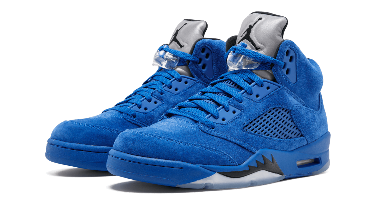 Air Jordan 5 Retro Blue Suede 136027 401