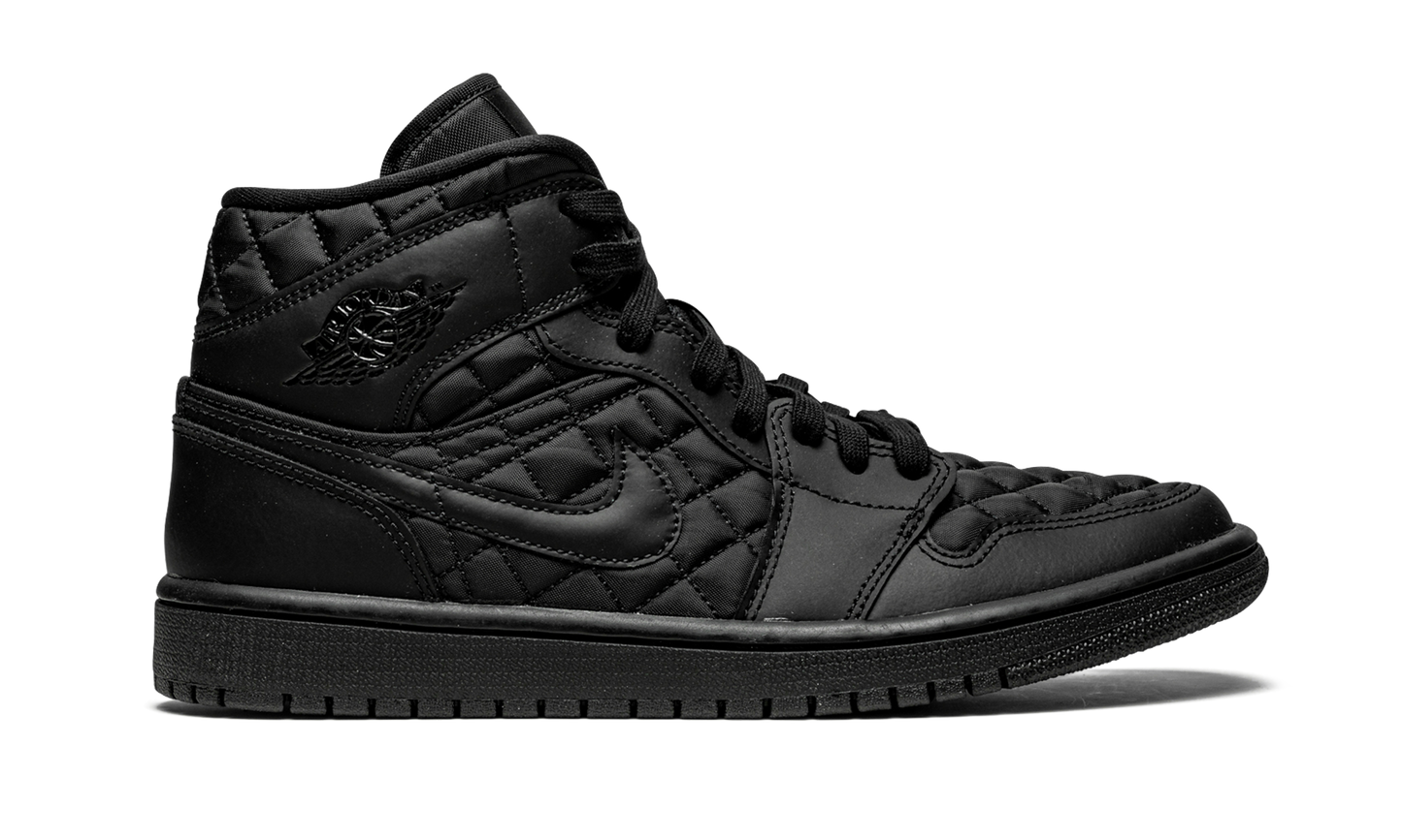 AIR JORDAN 1 MID QUILTED WMNS Black DB6078 001
