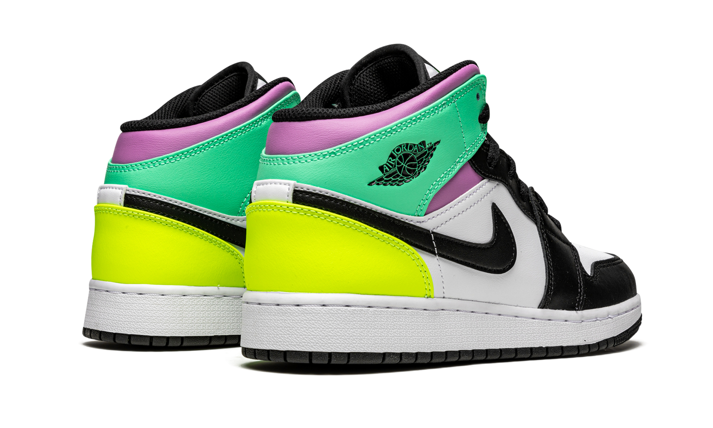 Air Jordan 1 Mid GS Pastel 554725 175