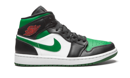 Air Jordan 1 Mid Green Toe 554724 067