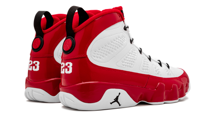 Air Jordan 9 White/Red/Black 302370 160