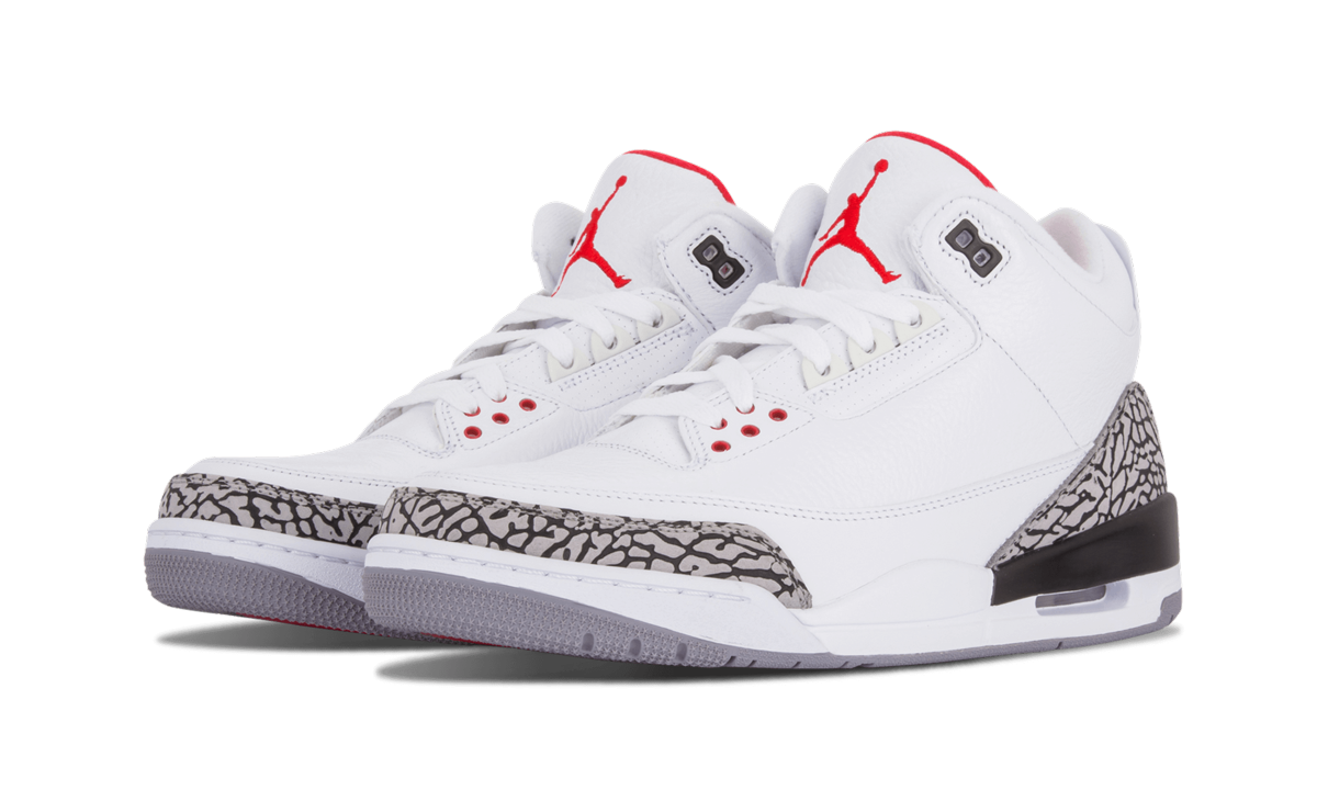 Air Jordan 3 Retro White/Cement 136064 105