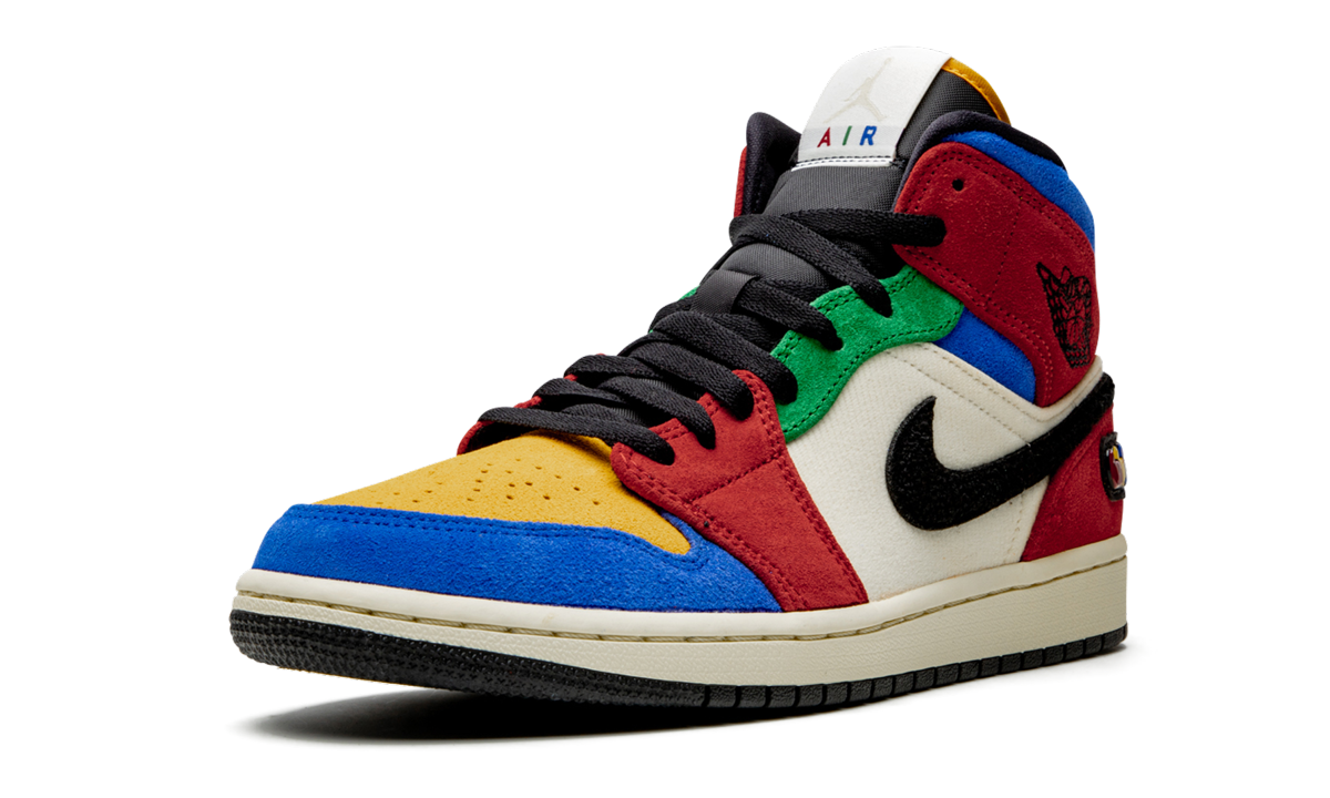 Air Jordan 1 Mid Blue The Great - Fearless CU2805 100