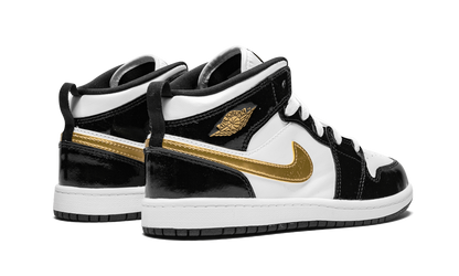 Jordan 1 MID SE PS Black/Gold BQ6932 007